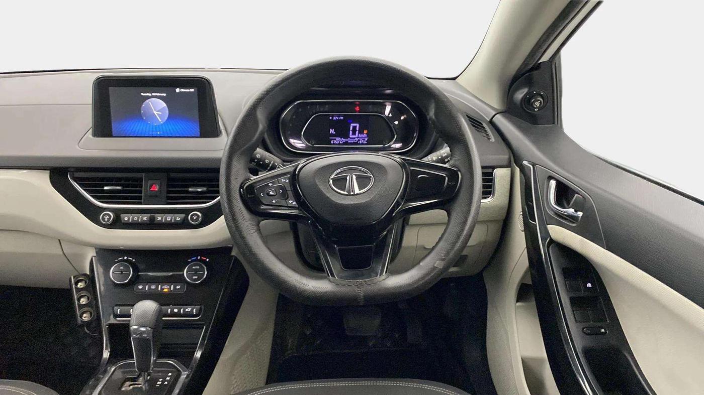 2020 Tata NEXON XZA PLUS PETROL, Petrol, Automatic, 67,625 km, Steering Wheel Close Up