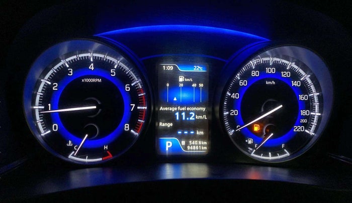 2019 Maruti Baleno ALPHA CVT PETROL 1.2, Petrol, Automatic, 94,863 km, Odometer Image