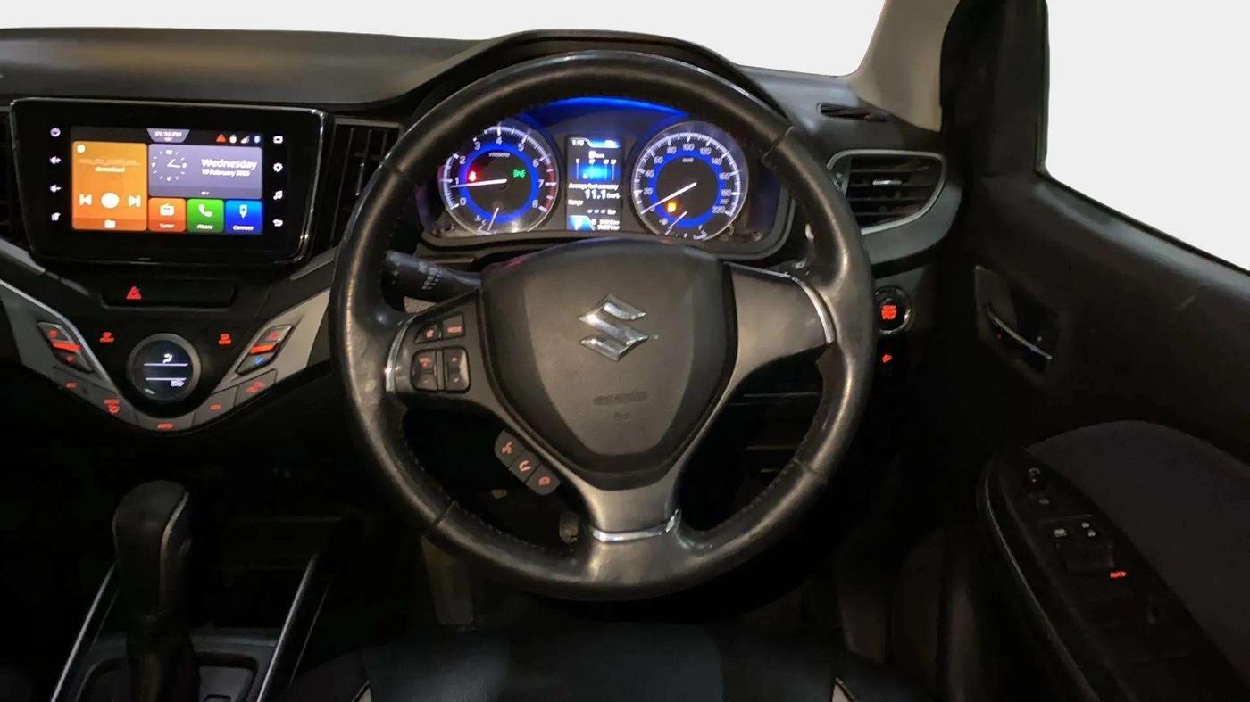 2019 Maruti Baleno ALPHA CVT PETROL 1.2, Petrol, Automatic, 94,894 km, Steering Wheel Close Up