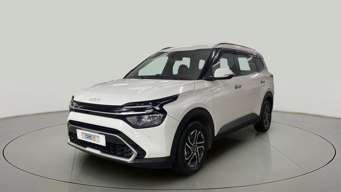 2023 KIA CARENS  PRESTIGE 1.5 TURBO PETROL IMT 7 STR , Petrol, Manual, 26,168 km, Left Front Diagonal