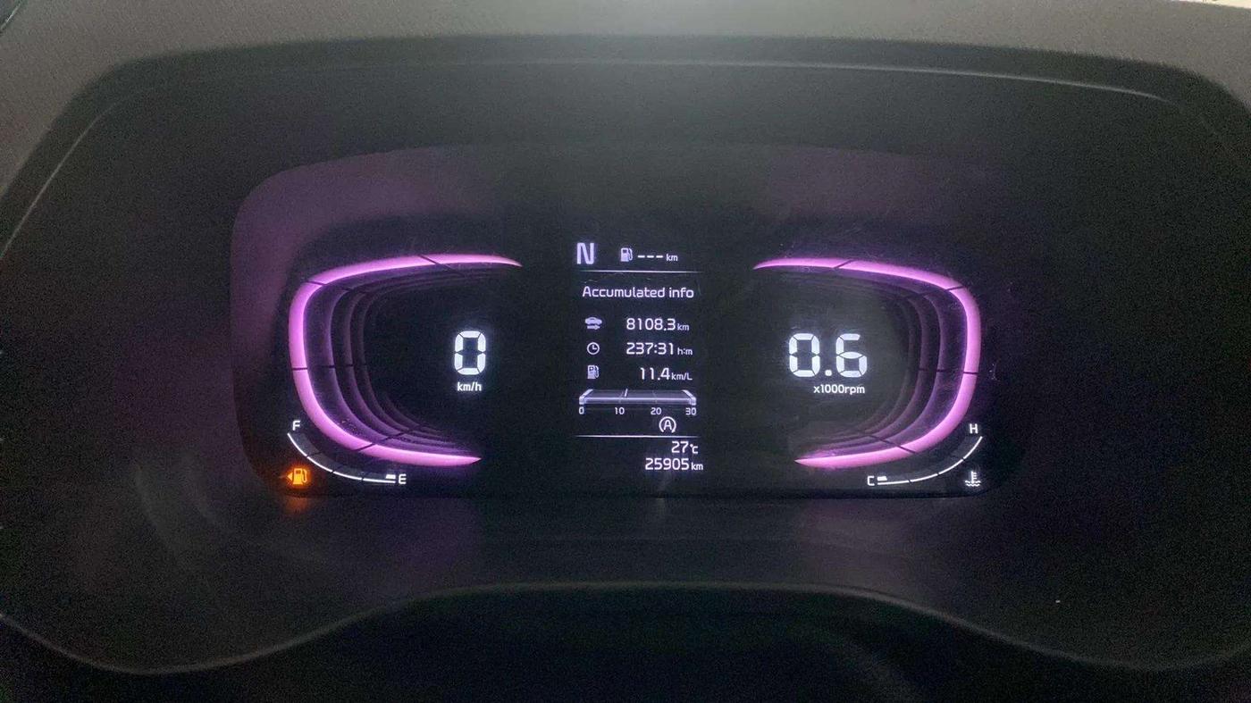 2023 KIA CARENS  PRESTIGE 1.5 TURBO PETROL IMT 7 STR , Petrol, Manual, 26,168 km, Odometer Image