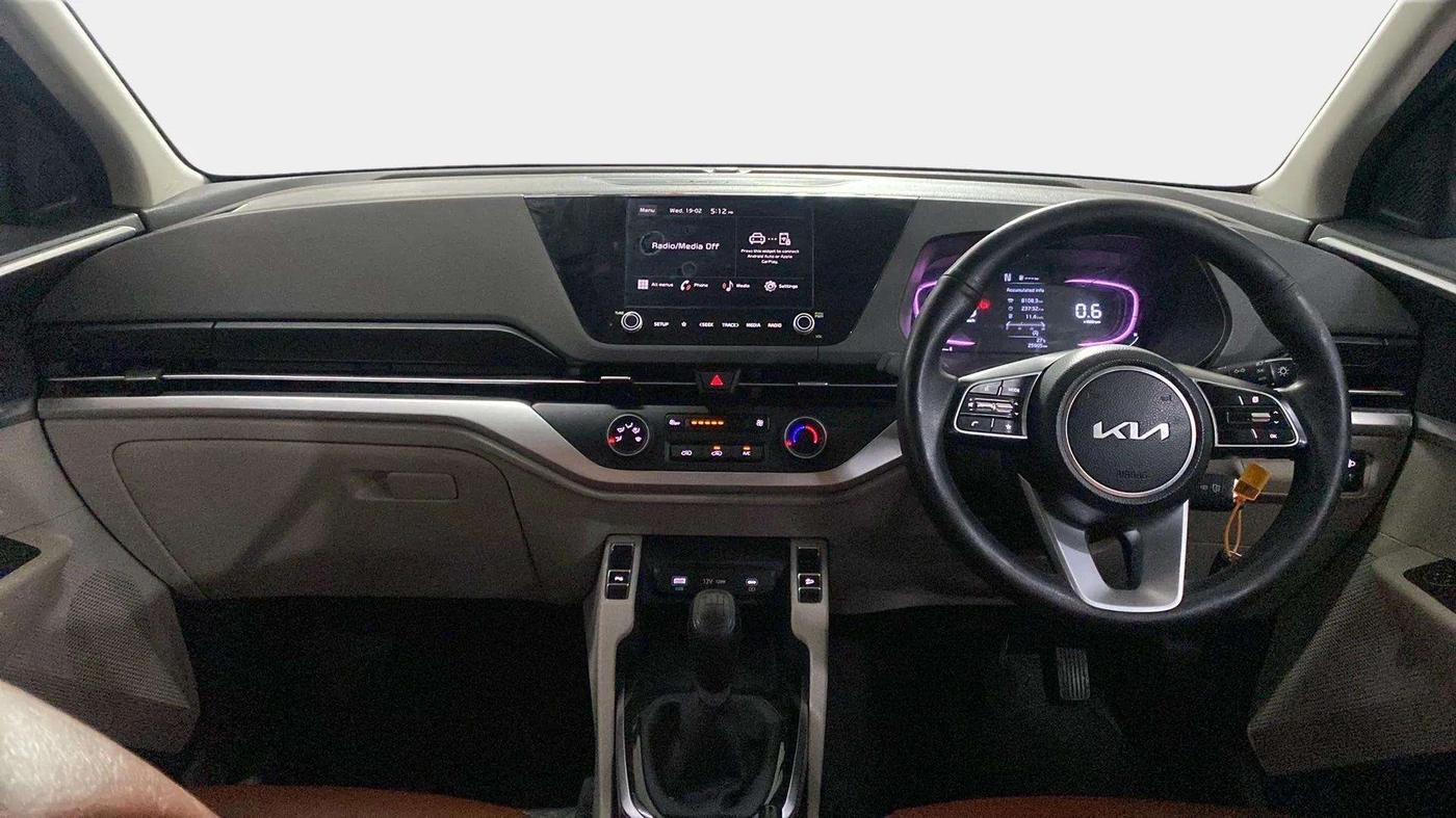 2023 KIA CARENS  PRESTIGE 1.5 TURBO PETROL IMT 7 STR , Petrol, Manual, 26,168 km, Dashboard