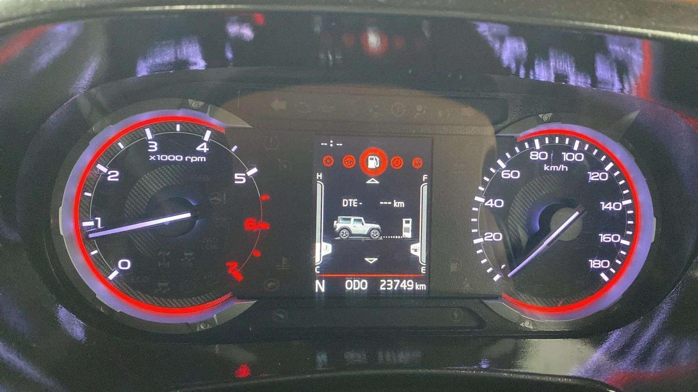 2022 Mahindra Thar LX  P 4WD AT CONVERTIBLE, Petrol, Automatic, 23,826 km, Odometer Image