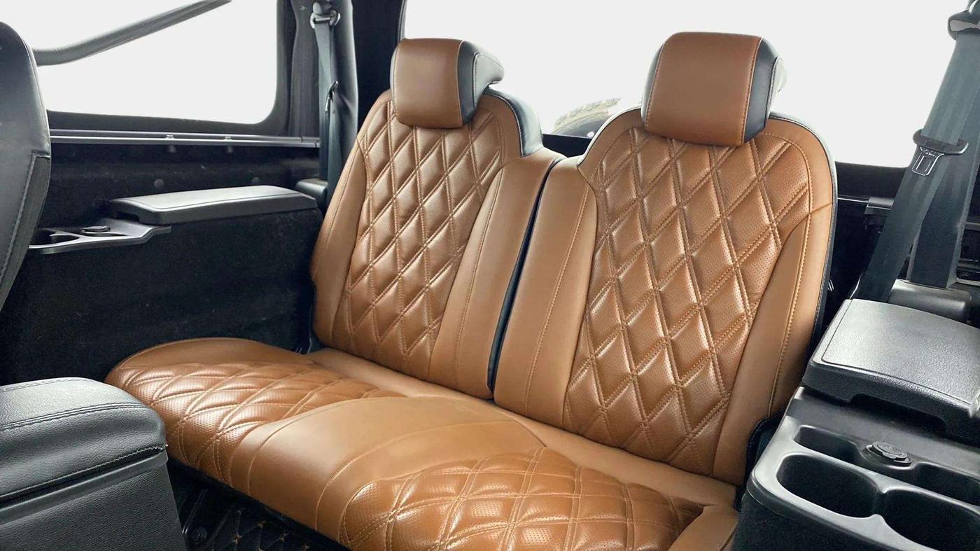 2022 Mahindra Thar LX  P 4WD AT CONVERTIBLE, Petrol, Automatic, 23,826 km, Right Side Rear Door Cabin