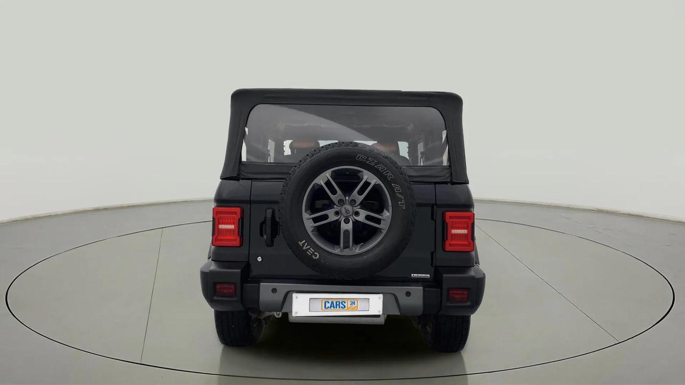 2022 Mahindra Thar LX  P 4WD AT CONVERTIBLE, Petrol, Automatic, 23,826 km, Back/Rear