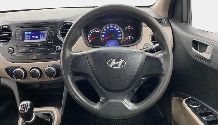 2014 Hyundai Grand i10 SPORTZ 1.2 KAPPA VTVT, Petrol, Manual, 72,560 km, Steering Wheel Close Up