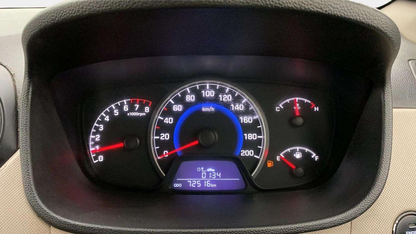 2014 Hyundai Grand i10 SPORTZ 1.2 KAPPA VTVT, Petrol, Manual, 72,560 km, Odometer Image