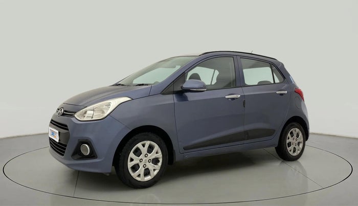 2014 Hyundai Grand i10 SPORTZ 1.2 KAPPA VTVT, Petrol, Manual, 72,560 km, Left Front Diagonal