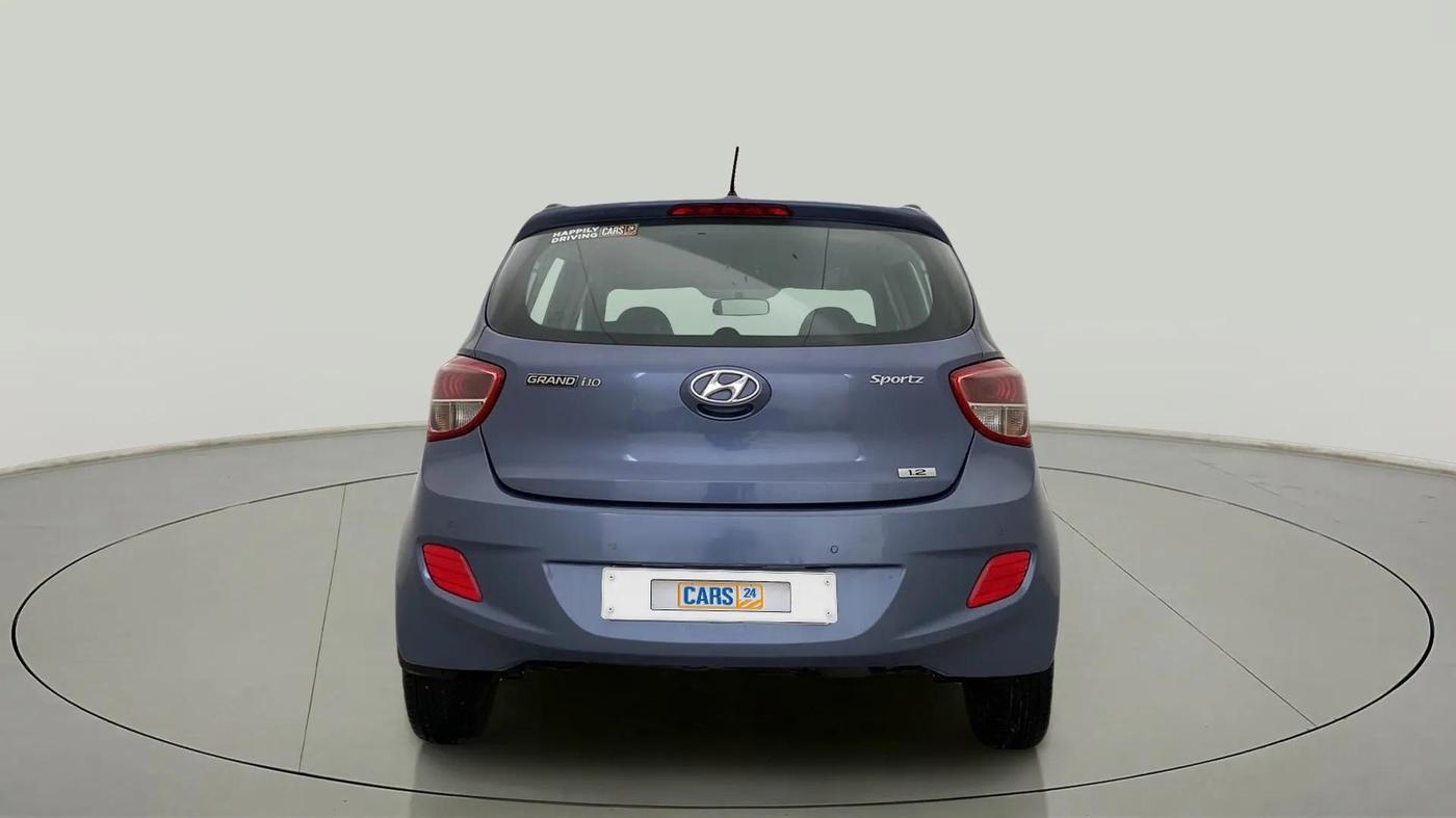 2014 Hyundai Grand i10 SPORTZ 1.2 KAPPA VTVT, Petrol, Manual, 72,560 km, Back/Rear