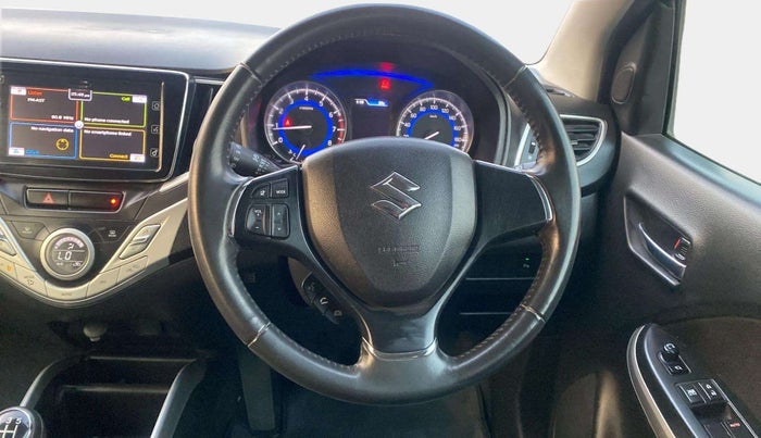 2016 Maruti Baleno ALPHA PETROL 1.2, Petrol, Manual, 50,880 km, Steering Wheel Close Up