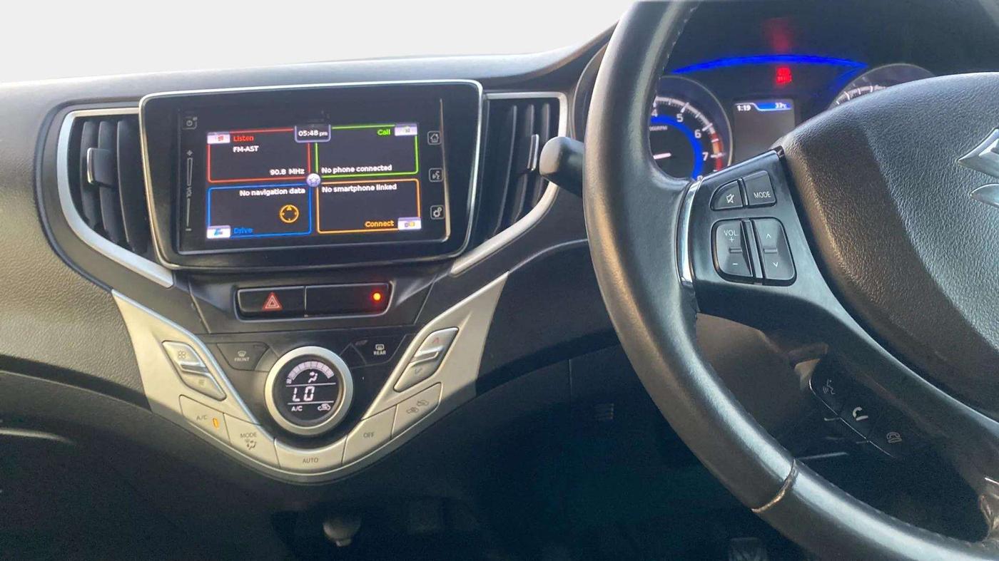 2016 Maruti Baleno ALPHA PETROL 1.2, Petrol, Manual, 50,880 km, Air Conditioner