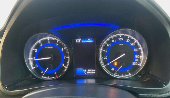 2016 Maruti Baleno ALPHA PETROL 1.2, Petrol, Manual, 50,880 km, Odometer Image