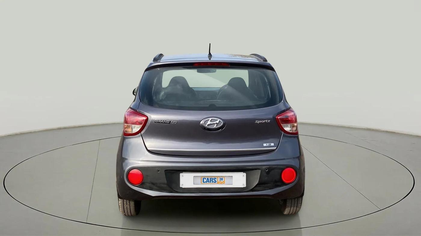 2017 Hyundai Grand i10 SPORTZ (O) 1.2 KAPPA VTVT, Petrol, Manual, 42,308 km, Back/Rear