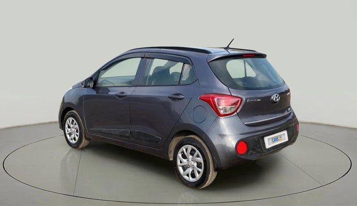 2017 Hyundai Grand i10 SPORTZ (O) 1.2 KAPPA VTVT, Petrol, Manual, 42,308 km, Left Back Diagonal