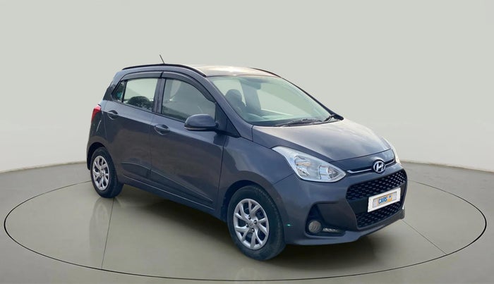 2017 Hyundai Grand i10 SPORTZ (O) 1.2 KAPPA VTVT, Petrol, Manual, 42,308 km, Right Front Diagonal