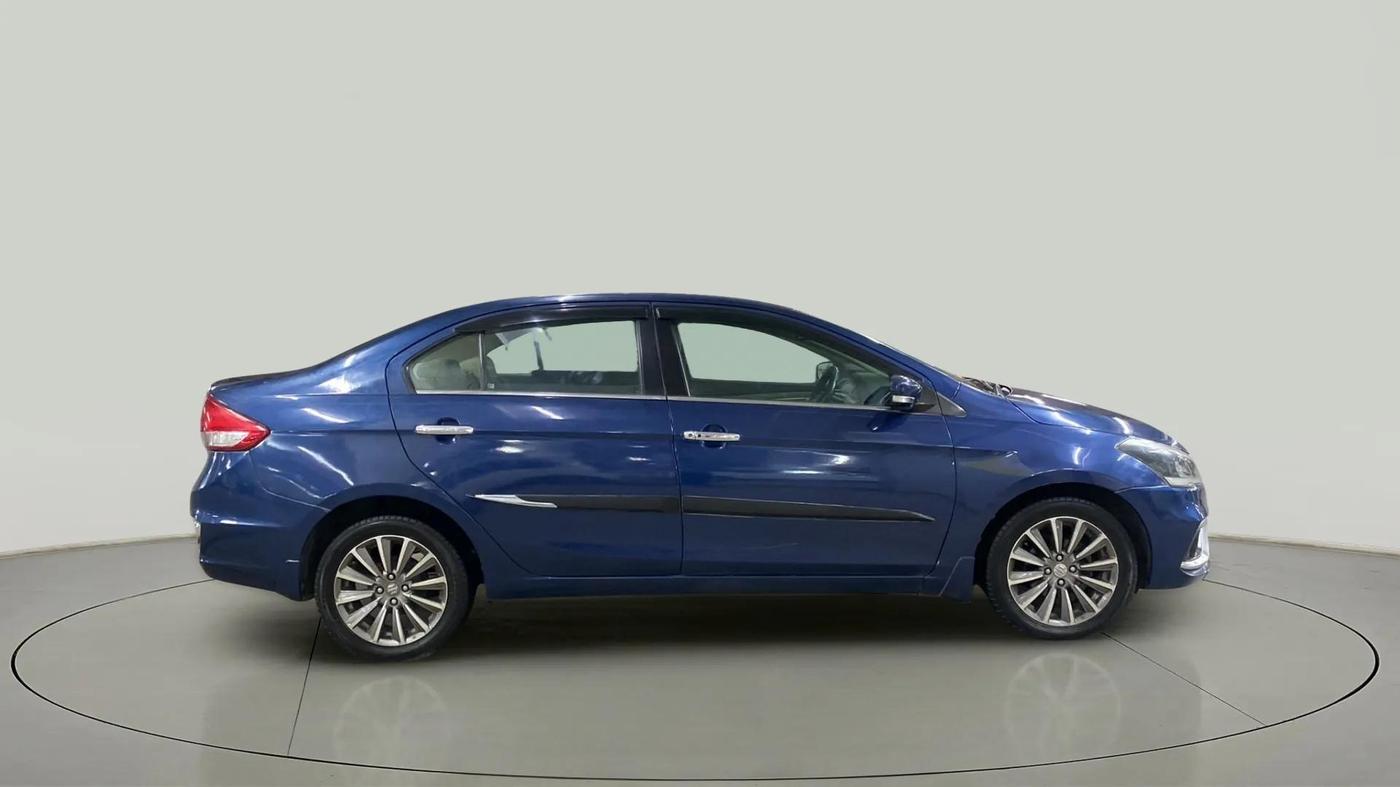 2019 Maruti Ciaz ALPHA  AT 1.5 SHVS PETROL, Petrol, Automatic, 99,521 km, Right Side View