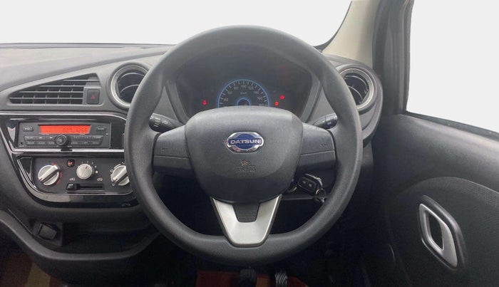 2019 Datsun Redi Go S 1.0 AMT, Petrol, Automatic, 17,055 km, Steering Wheel Close Up