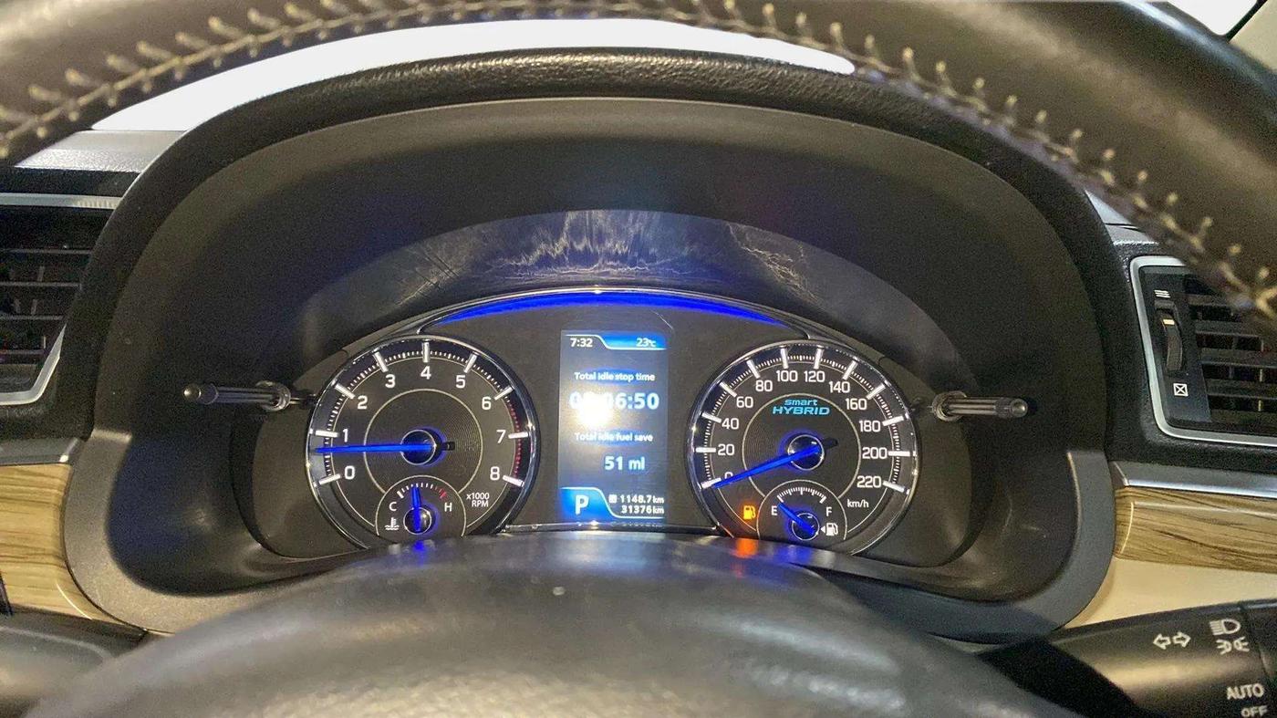 2020 Maruti Ciaz ALPHA  AT 1.5 SHVS PETROL, Petrol, Automatic, 31,580 km, Odometer Image