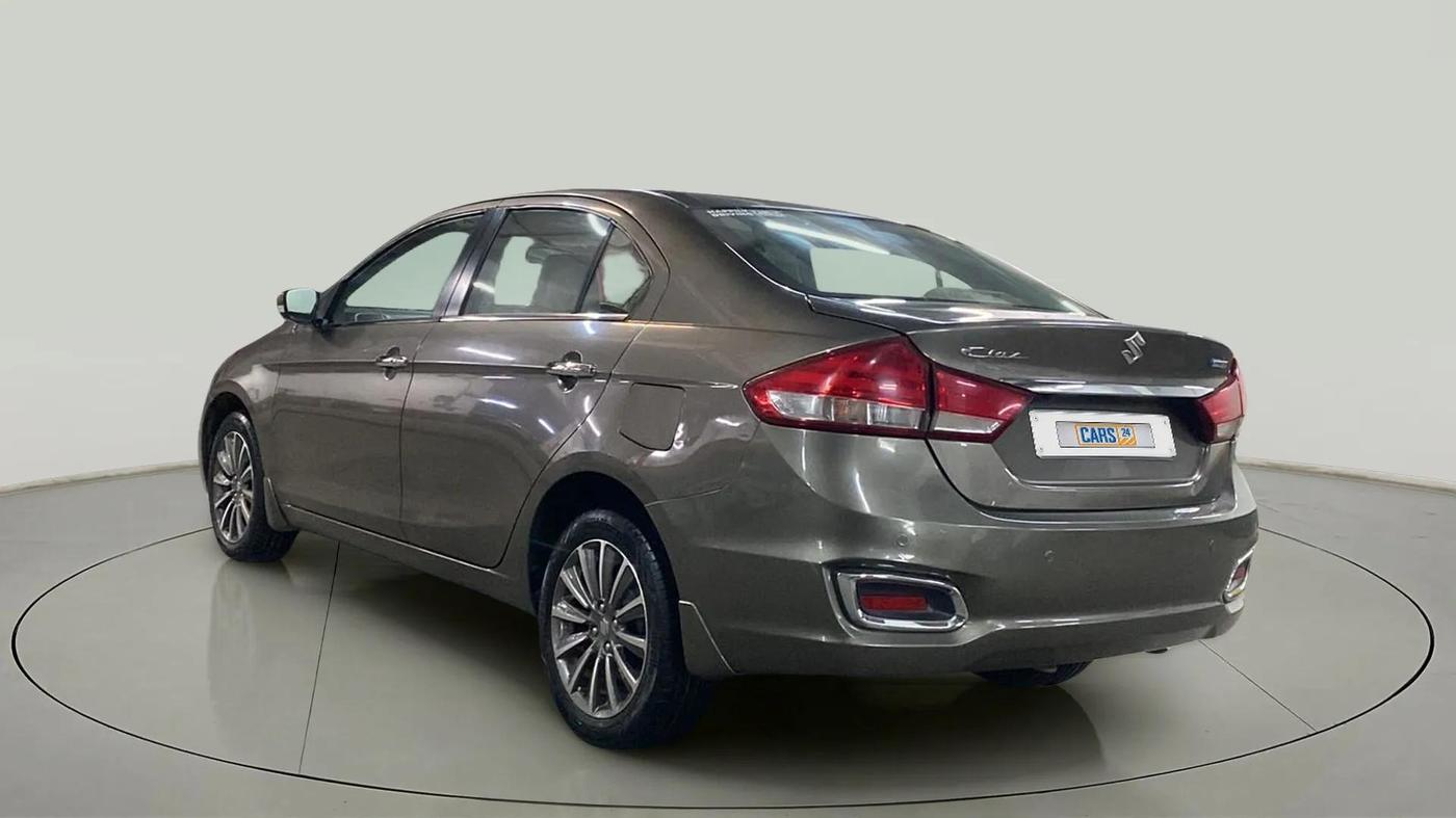 2020 Maruti Ciaz ALPHA  AT 1.5 SHVS PETROL, Petrol, Automatic, 31,580 km, Left Back Diagonal