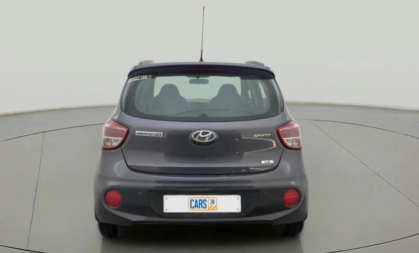 2019 Hyundai Grand i10 SPORTZ 1.2 KAPPA VTVT, Petrol, Manual, 33,564 km, Back/Rear