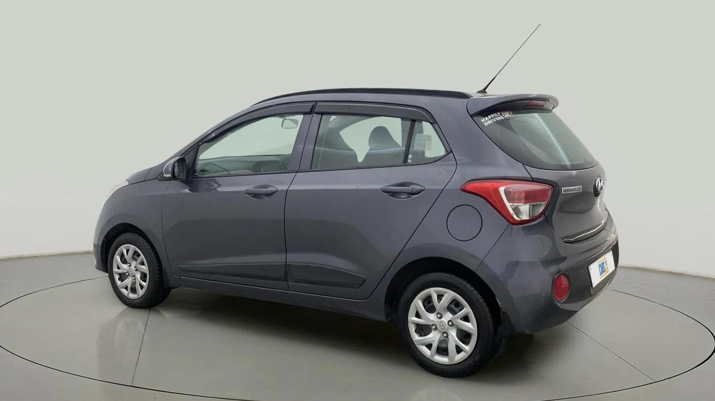 2019 Hyundai Grand i10 SPORTZ 1.2 KAPPA VTVT, Petrol, Manual, 33,564 km, Left Back Diagonal