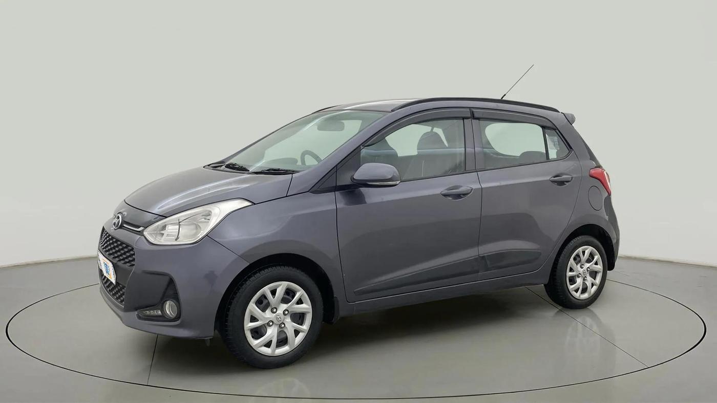 2019 Hyundai Grand i10 SPORTZ 1.2 KAPPA VTVT, Petrol, Manual, 33,564 km, Left Front Diagonal