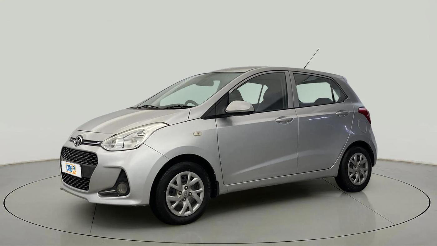 2018 Hyundai Grand i10 MAGNA 1.2 KAPPA VTVT, CNG, Manual, 49,924 km, Left Front Diagonal