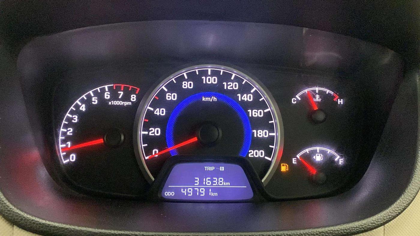 2018 Hyundai Grand i10 MAGNA 1.2 KAPPA VTVT, CNG, Manual, 49,924 km, Odometer Image
