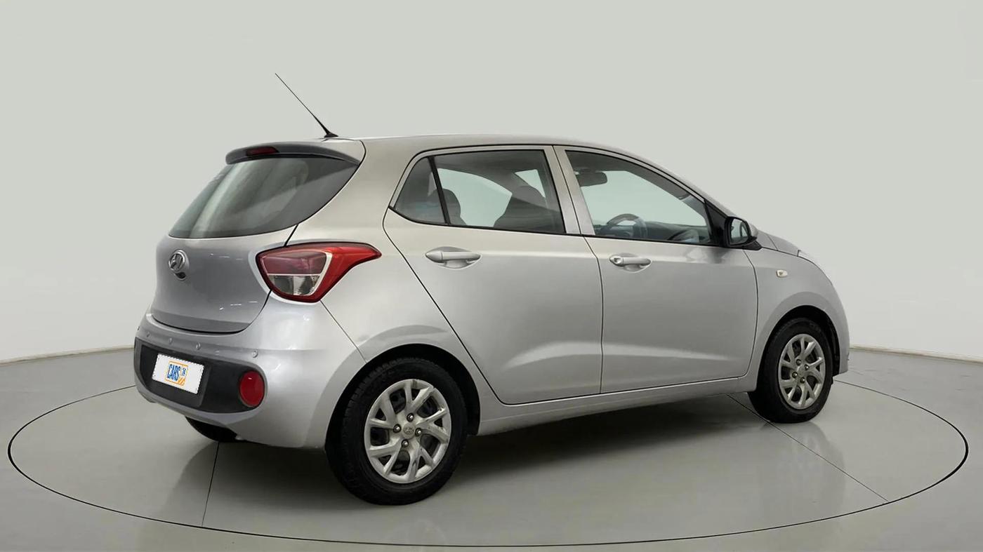 2018 Hyundai Grand i10 MAGNA 1.2 KAPPA VTVT, CNG, Manual, 49,924 km, Right Back Diagonal