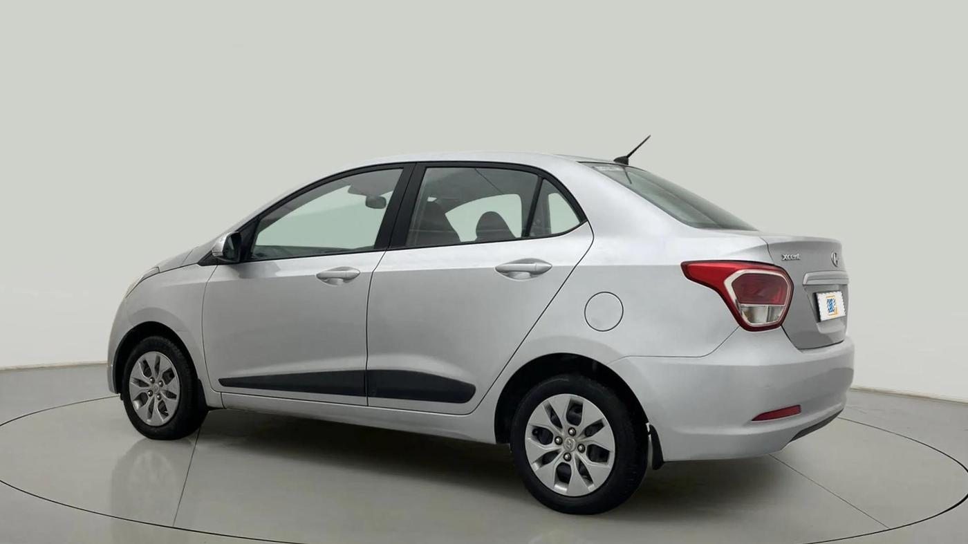 2015 Hyundai Xcent S 1.2, Petrol, Manual, 52,737 km, Left Back Diagonal