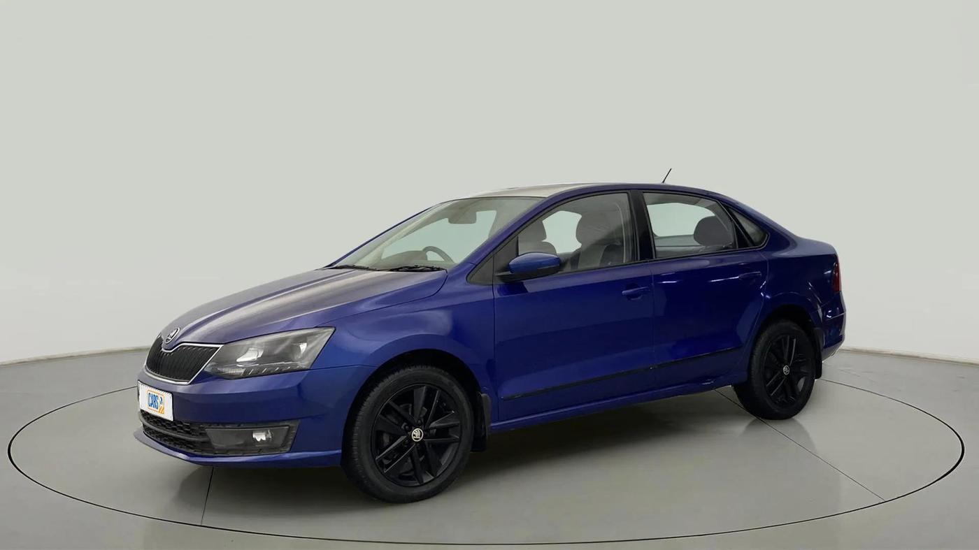 2021 Skoda Rapid 1.0 AMBITION TSI MT, Petrol, Manual, 67,365 km, Left Front Diagonal