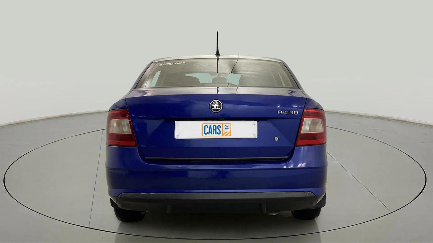 2021 Skoda Rapid 1.0 AMBITION TSI MT, Petrol, Manual, 67,365 km, Back/Rear