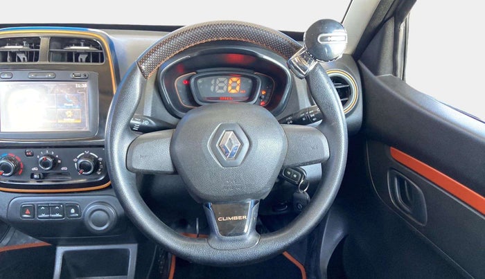 2018 Renault Kwid CLIMBER 1.0, Petrol, Manual, 38,571 km, Steering Wheel Close Up