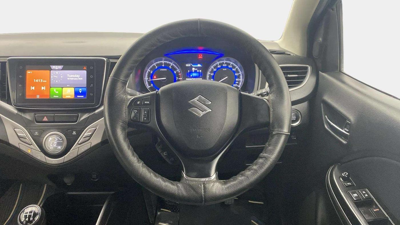 2021 Maruti Baleno ZETA PETROL 1.2, Petrol, Manual, 50,725 km, Steering Wheel Close Up