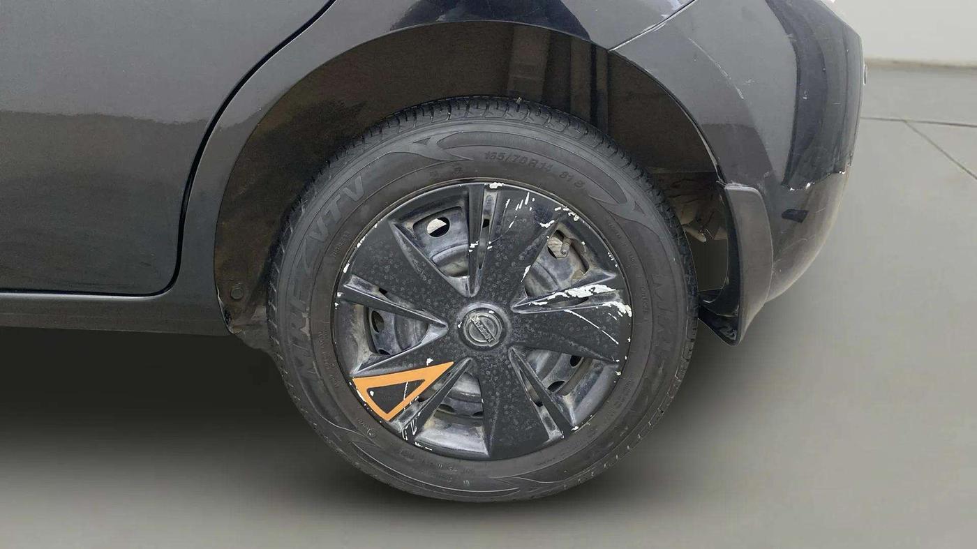 2018 Nissan Micra XL CVT, Petrol, Automatic, 31,228 km, Left Rear Wheel