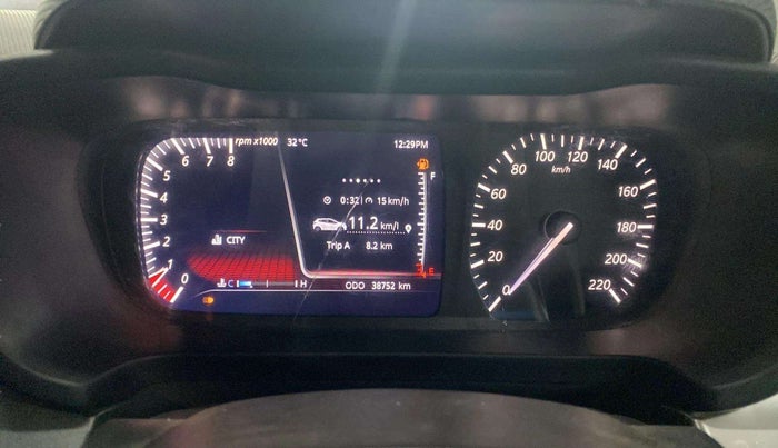 2020 Tata ALTROZ XZ PETROL, Petrol, Manual, 38,735 km, Odometer Image