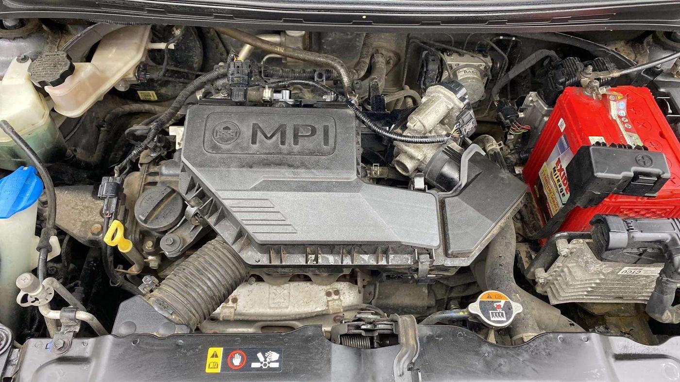 2019 Hyundai NEW SANTRO SPORTZ AMT, Petrol, Automatic, 57,793 km, Engine View