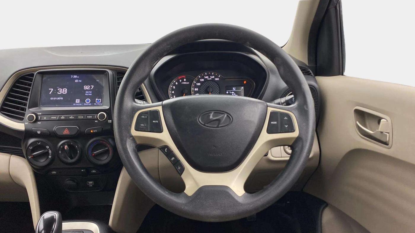 2019 Hyundai NEW SANTRO SPORTZ AMT, Petrol, Automatic, 57,793 km, Steering Wheel Close Up