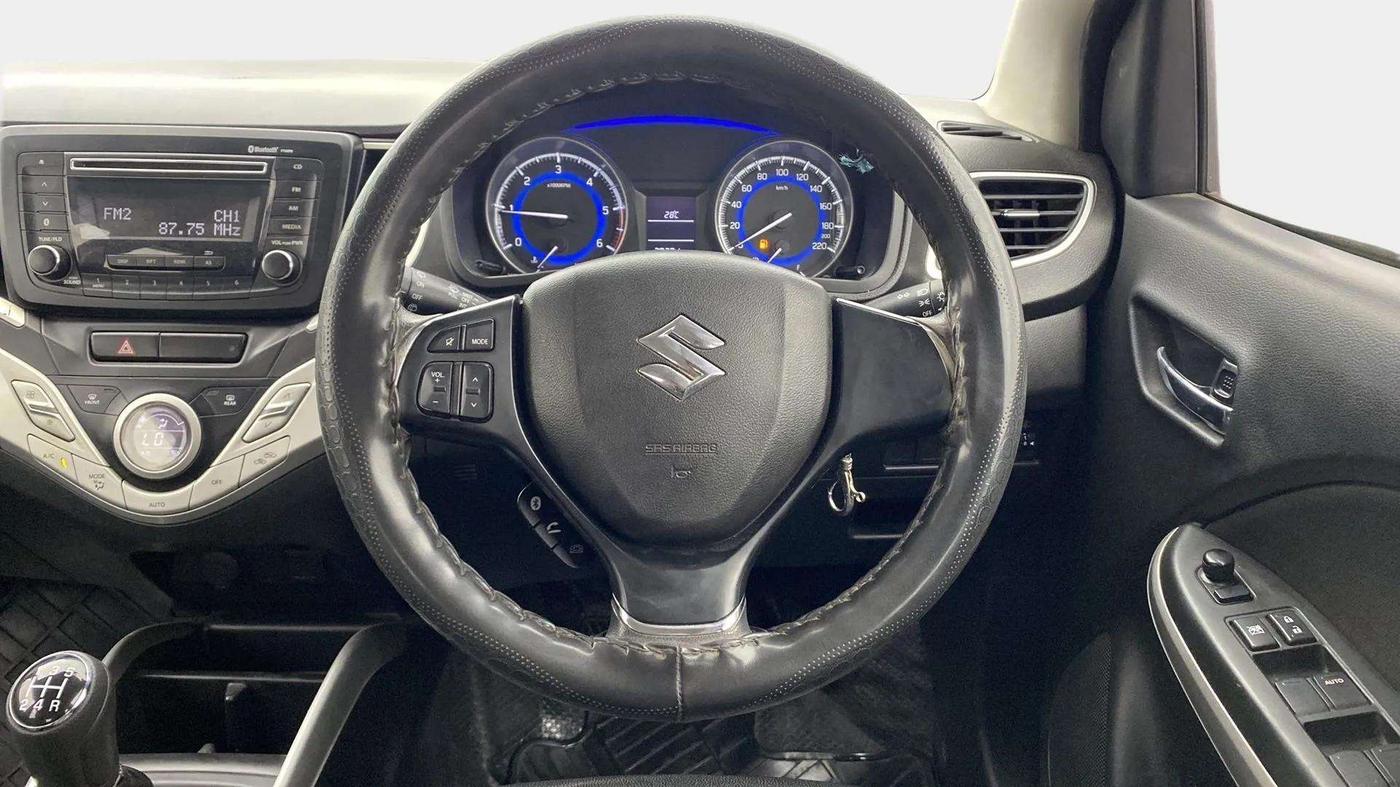 2017 Maruti Baleno DELTA DIESEL 1.3, Diesel, Manual, 28,833 km, Steering Wheel Close Up