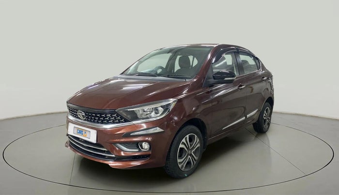 2022 Tata TIGOR XZ PLUS CNG, CNG, Manual, 51,725 km, Left Front Diagonal