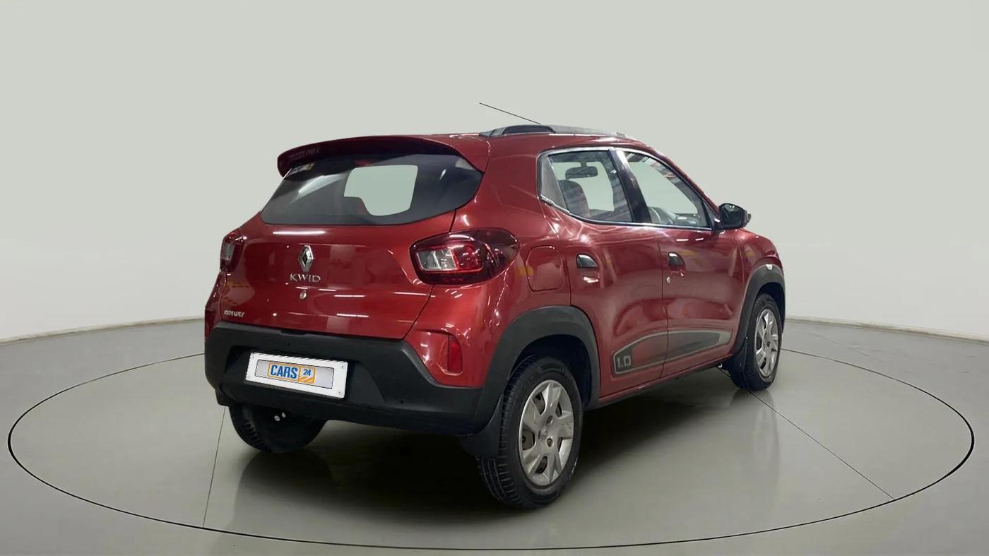2021 Renault Kwid RXT 1.0 (O), Petrol, Manual, 7,847 km, Right Back Diagonal
