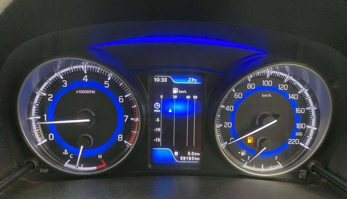 2021 Maruti Baleno ZETA PETROL 1.2, Petrol, Manual, 59,295 km, Odometer Image