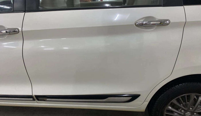 2020 Maruti Ertiga ZXI AT SHVS, Petrol, Automatic, 48,841 km, Rear left door - Slightly dented