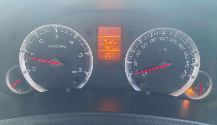 2013 Maruti Swift VDI, Diesel, Manual, 75,631 km, Odometer Image