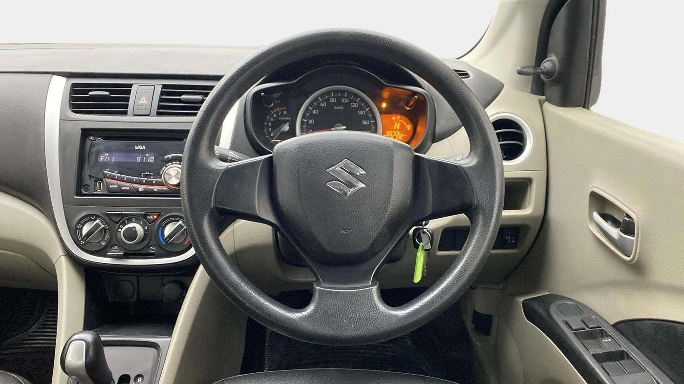 2016 Maruti Celerio VXI AMT, Petrol, Automatic, 81,061 km, Steering Wheel Close Up