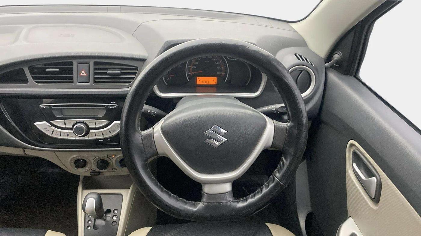 2018 Maruti Alto K10 VXI (O) AMT, Petrol, Automatic, 35,021 km, Steering Wheel Close Up
