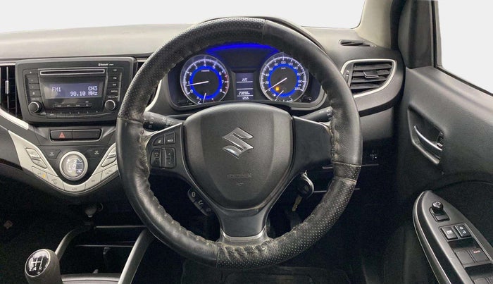 2016 Maruti Baleno DELTA PETROL 1.2, Petrol, Manual, 23,862 km, Steering Wheel Close Up