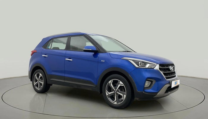 2019 Hyundai Creta SX AT 1.6 PETROL, Petrol, Automatic, 47,966 km, Right Front Diagonal