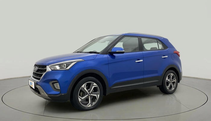 2019 Hyundai Creta SX AT 1.6 PETROL, Petrol, Automatic, 47,966 km, Left Front Diagonal