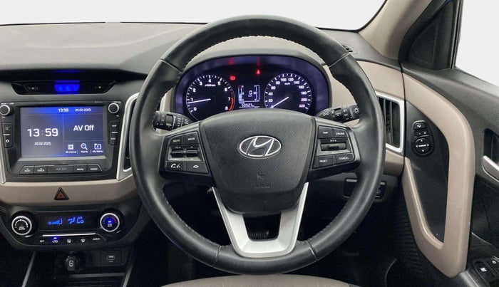2019 Hyundai Creta SX AT 1.6 PETROL, Petrol, Automatic, 47,966 km, Steering Wheel Close Up